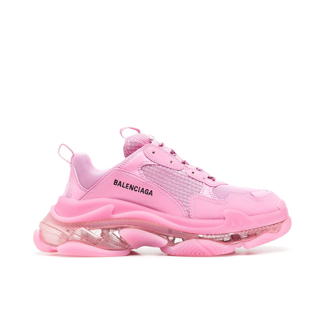 Giày Balenciaga Triple S Clear Sole Sneaker In Pink  Centimetvn