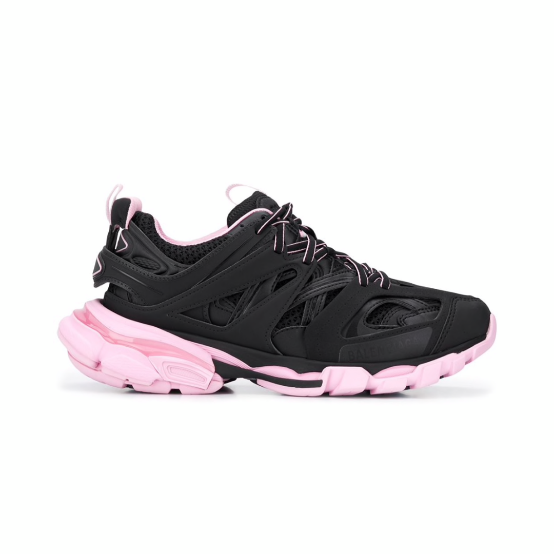 Balenciaga Track Sneakers Black/pink – Krep Kingz