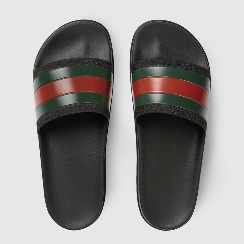 gucci slides red green