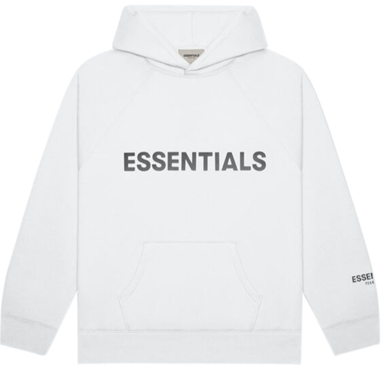 grey fog essentials hoodie