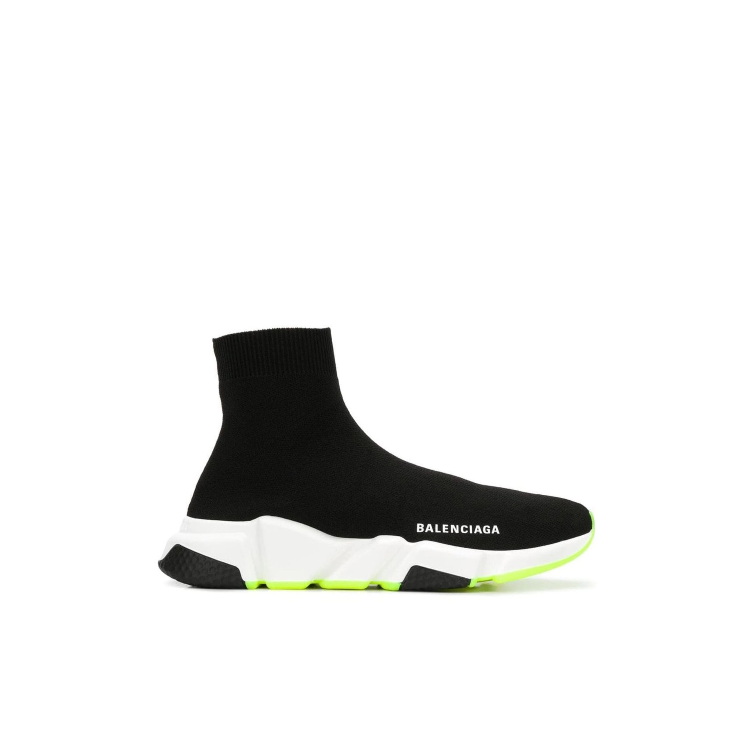 black and green balenciaga socks