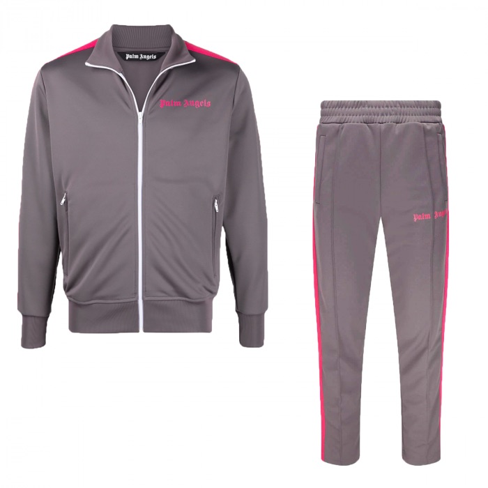 FUCHSIA TRACK PANTS in pink - Palm Angels® Official