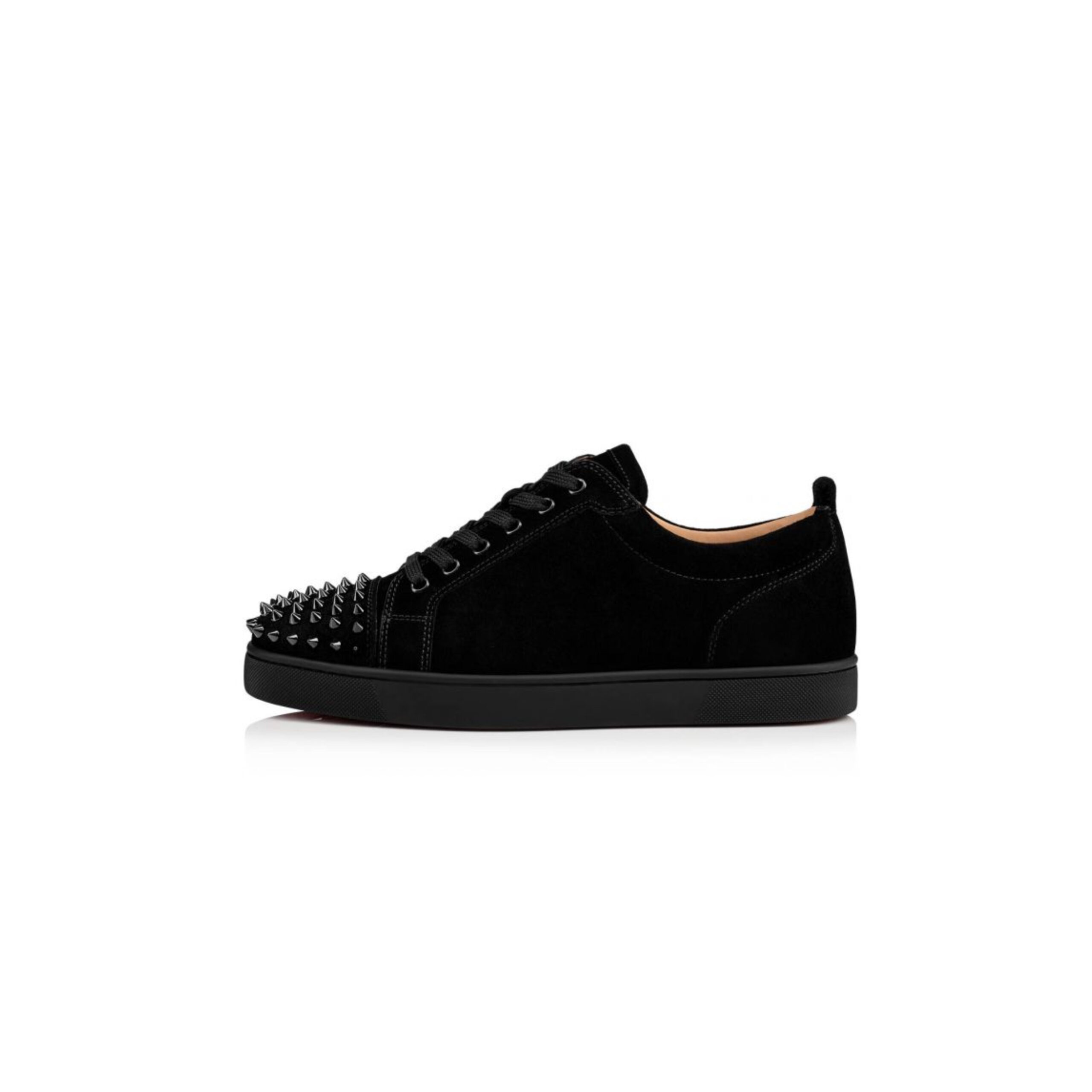 Christian Louboutin Spikes Suede Black – Krep Kingz