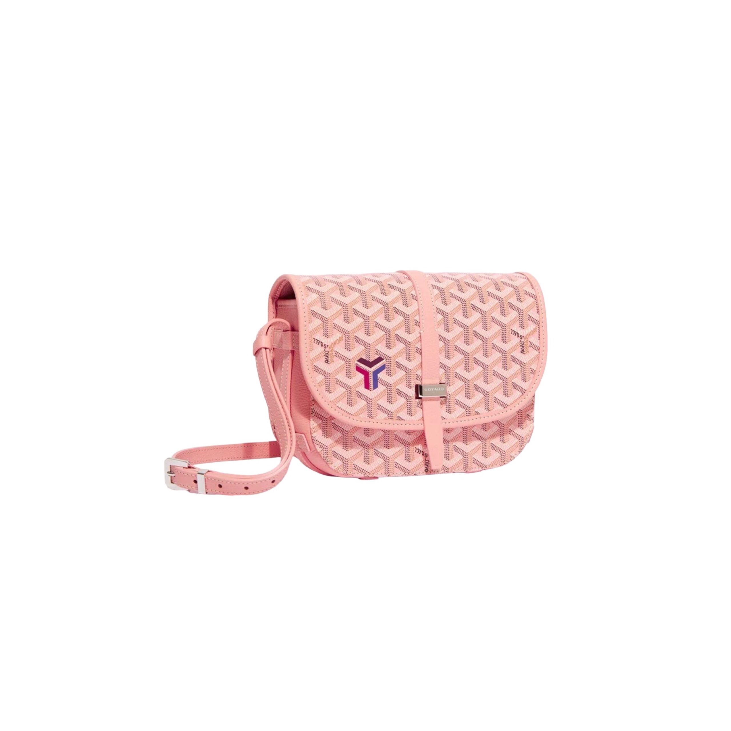 Goyard Belvedere PM Bag Pink – Krep Kingz