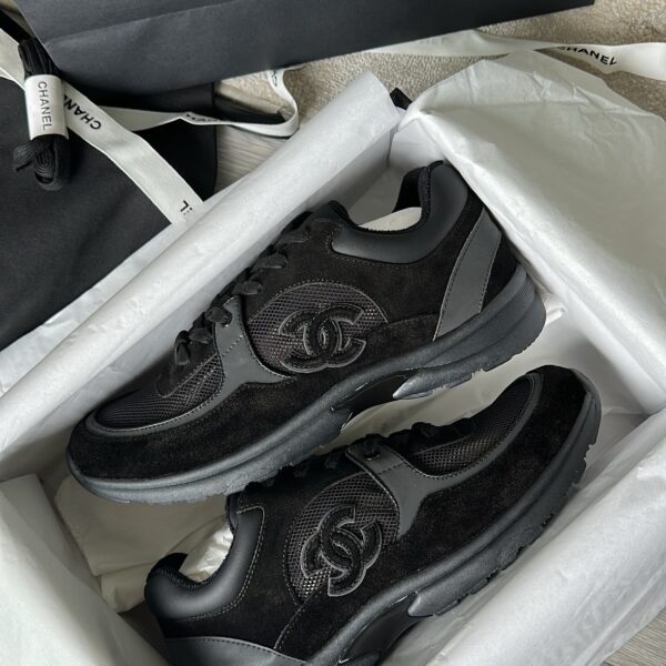 Chanel CC Runners Black