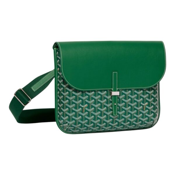 Goyard Coursier Messenger Bag Green