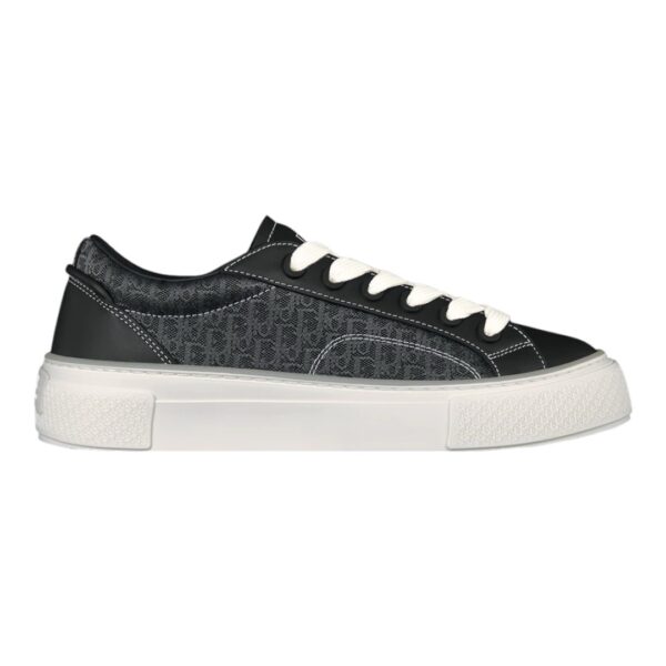 Dior B33 Spin Sneaker Black Smooth Leather