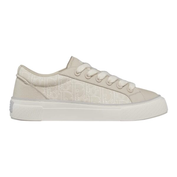 Dior B33 Spin Sneaker Beige Leather