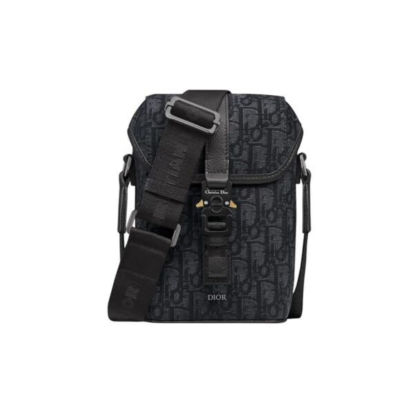 Mini Dior “Hit The Road” Vertical Messenger Bag With Flap