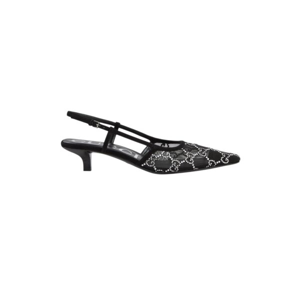 Gucci GG Crystal Slingback Pump